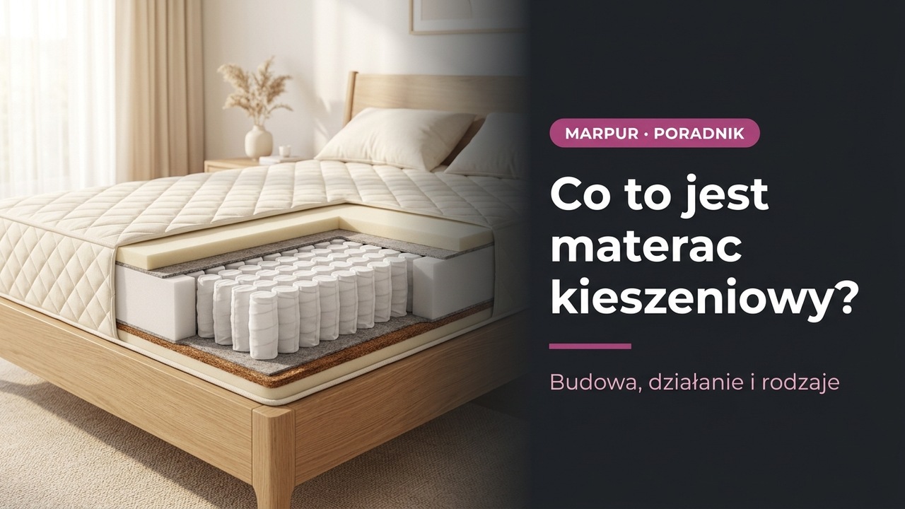 Co to jest materac kieszeniowy? Budowa, działanie i rodzaje